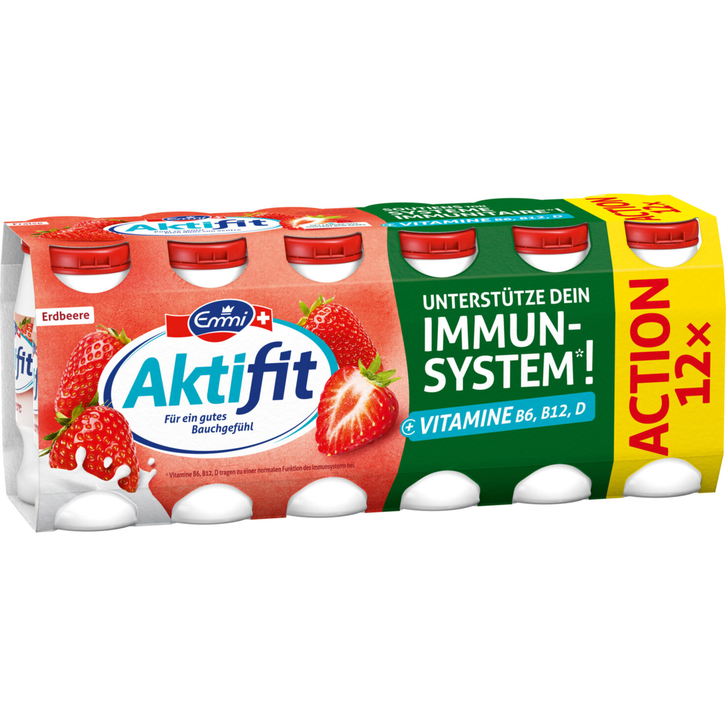 Emmi Aktifit Erdbeer 12x65ml