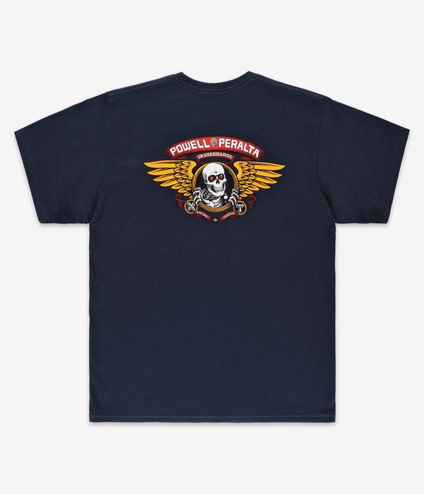 Powell-Peralta Winged Ripper T-Shirt (navy)