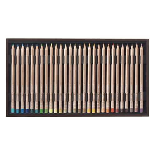 CARAN D'ACHE® Farbstift LUMINANCE 6901® Holzkoffer, 76 Farben
