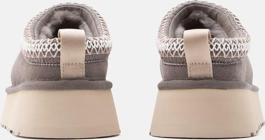UGG Tazz II groenachtig bruin leren klompen