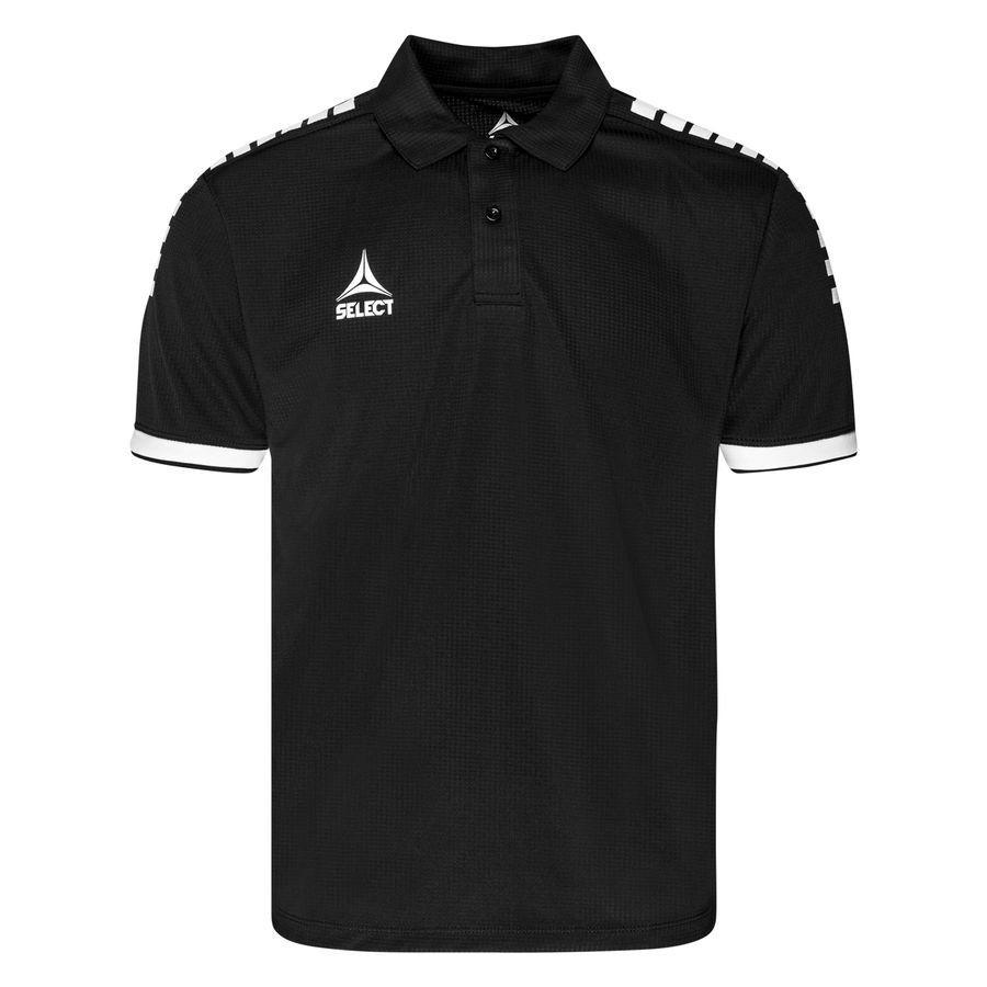 Select Polo Monaco Technical - Noir/Blanc