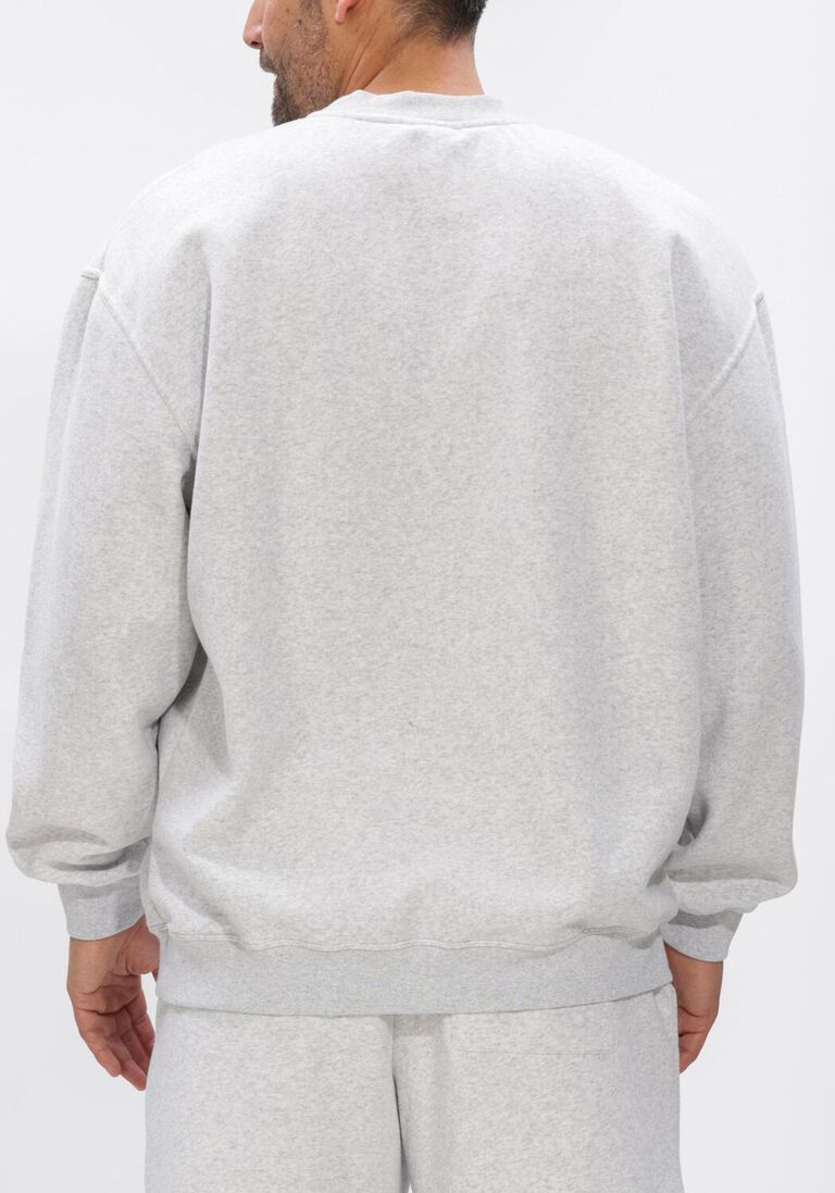 lichtgrijze american vintage sweater baptown crew