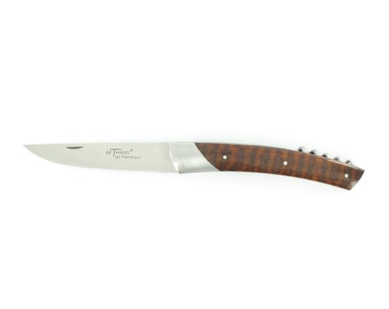 Grand Cru Bois d'Amourette Couteau de Poche Le Thiers par Chambriard