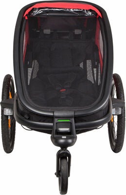 Hamax Outback ONE Sykkelvogn, Red/Black