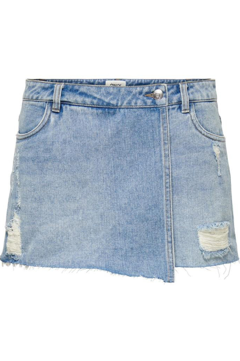 Only blauwe dames korte broek