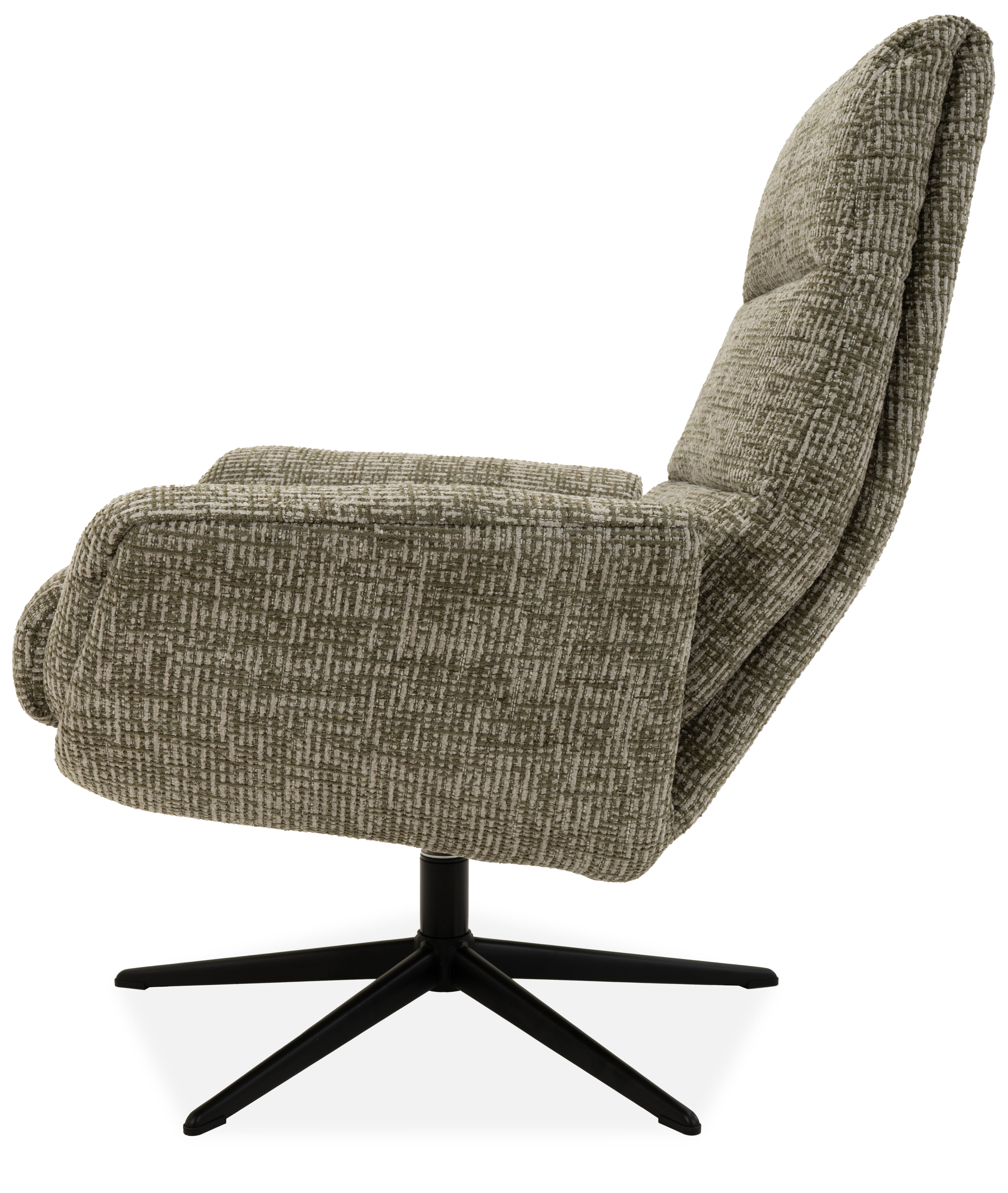 Draaifauteuil Dazzle B82 x D81 x H96 cm