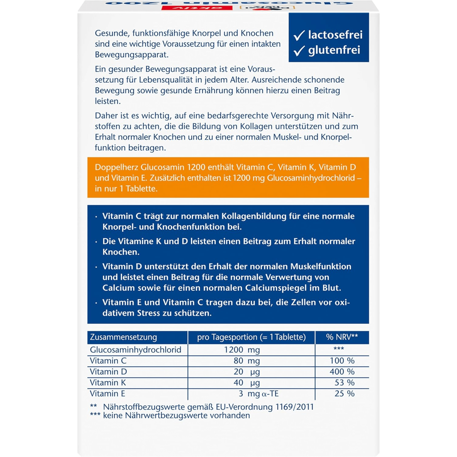 Glucosamin 1200 (30 Tabletten)
