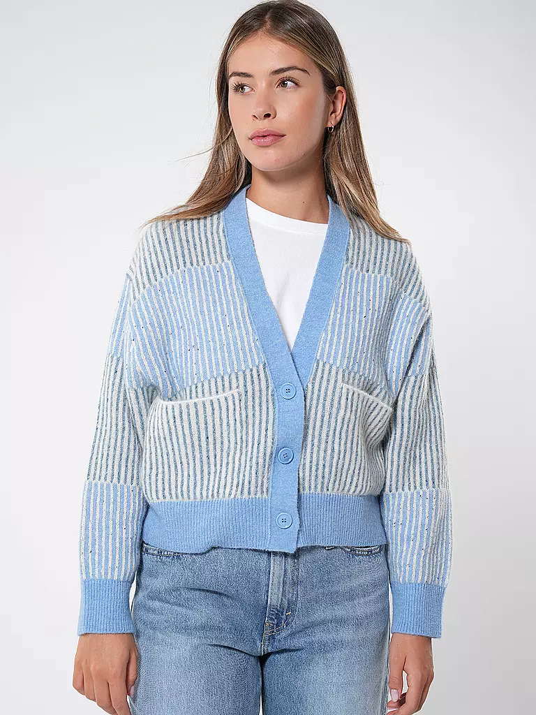 BOSS Cardigan C_FASCO blau