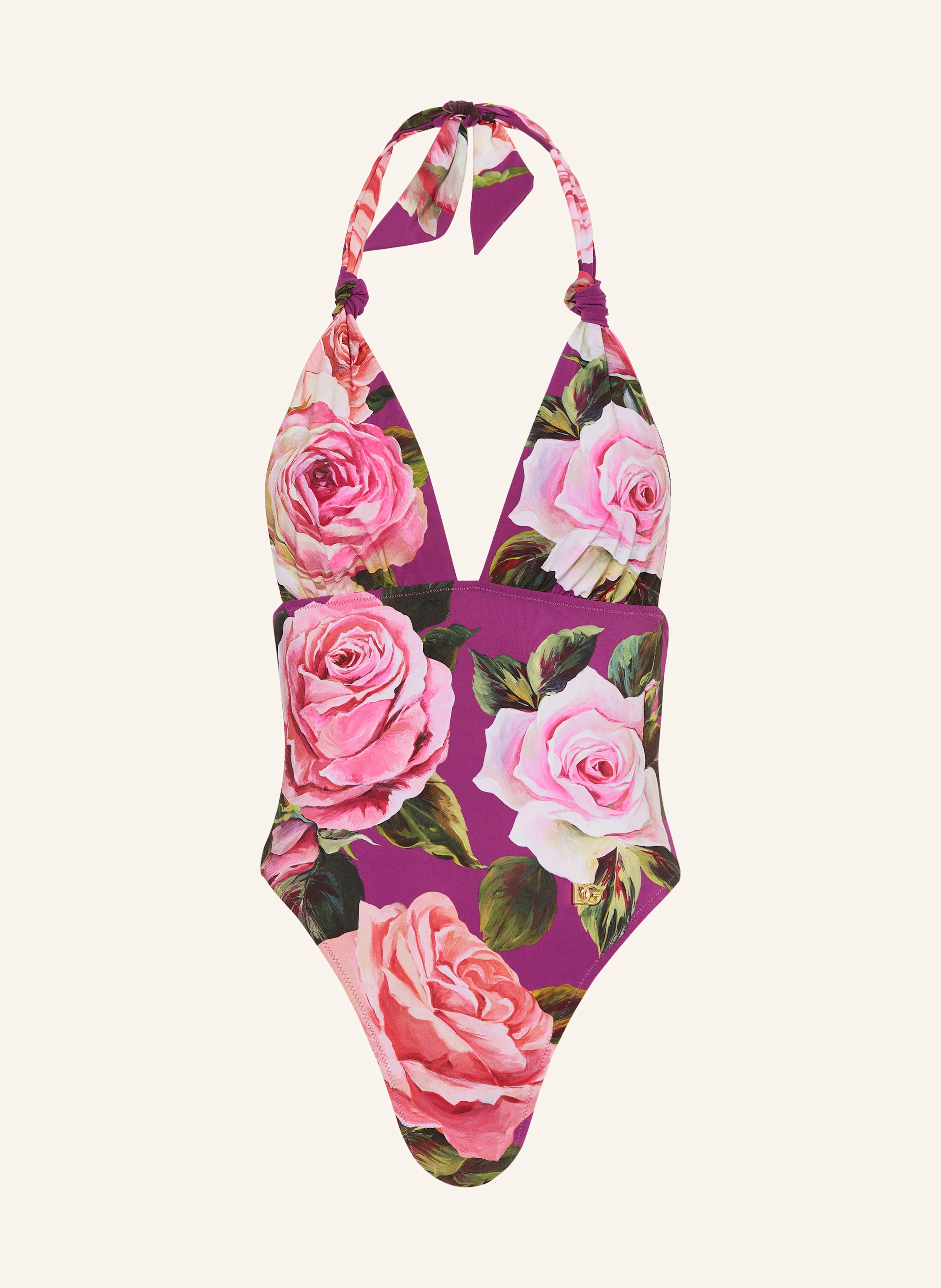 DOLCE & GABBANA Neckholder-Badeanzug