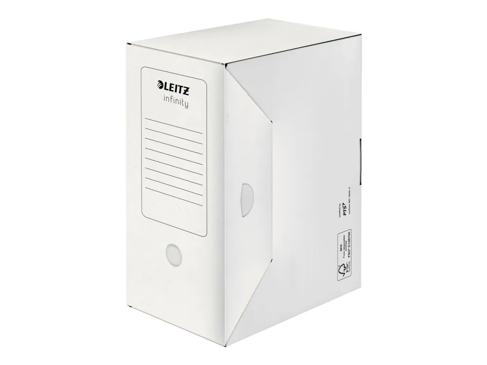 Leitz Infinity - Boksfil - rygbredde: 150 mm - for A4 - hvid