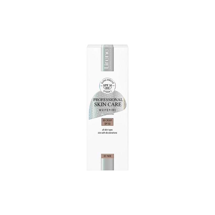 Lirene Professional Skin Care Mitening Feuchtigkeitsspendende BB-Creme SPF50 02 NUDE 30 ml(31-01-2026)