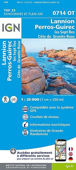 IGN - TOP 25 0714 OT LANNION PERROS GUIREC 1 25 000