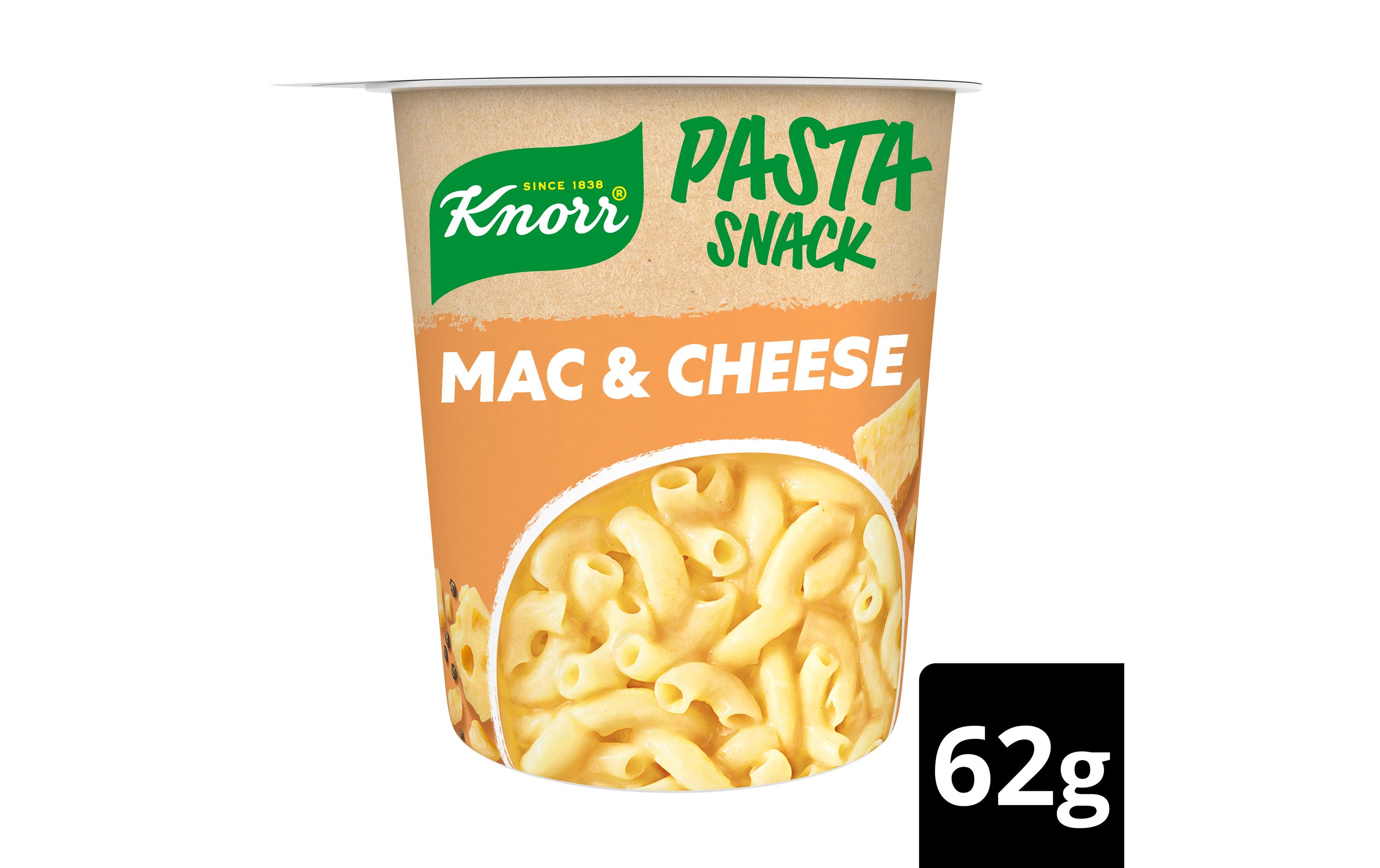 Fertiggericht Pasta Snack Mac & Cheese 1 PortionHerzhafte Mahlzeit mit Teigwaren und Käse