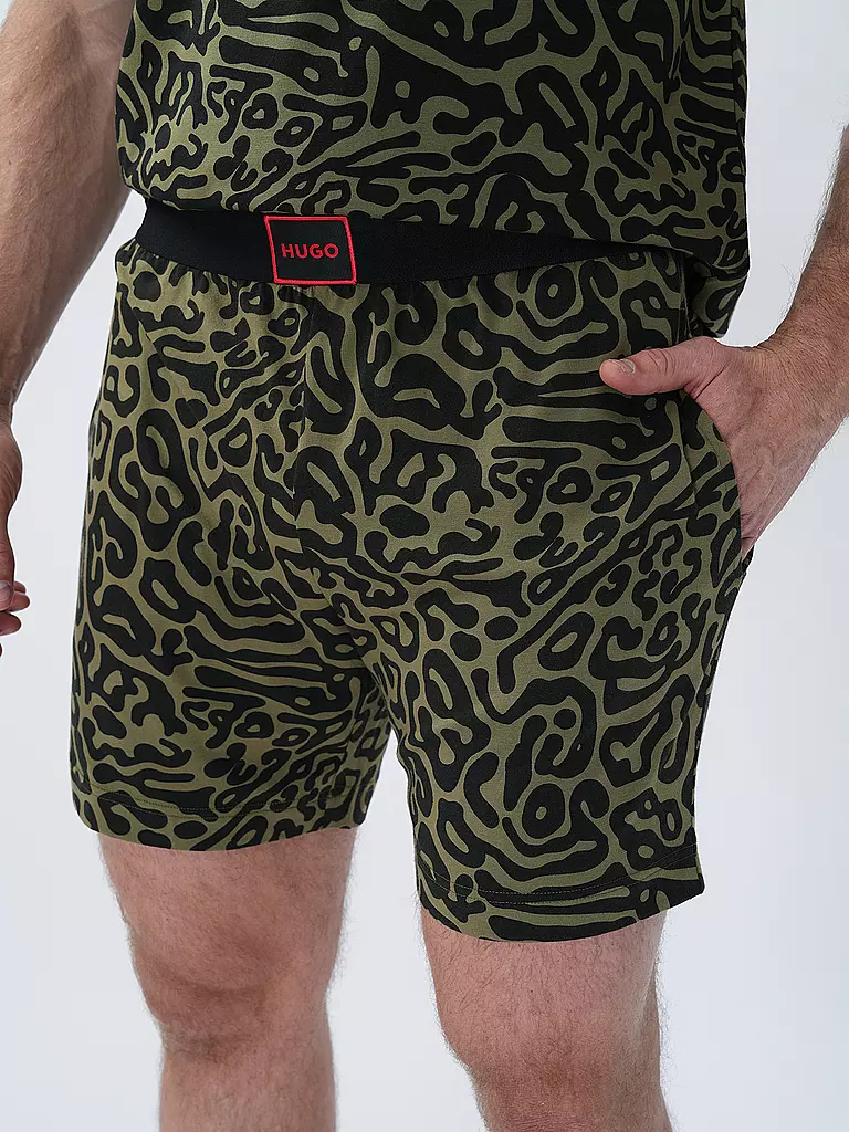 HUGO Loungewear Shorts olive