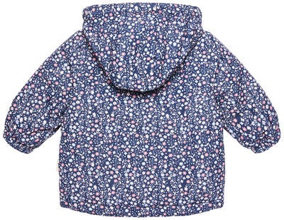Petite Chérie Atelier Lola Jakke, Navy Small Flower