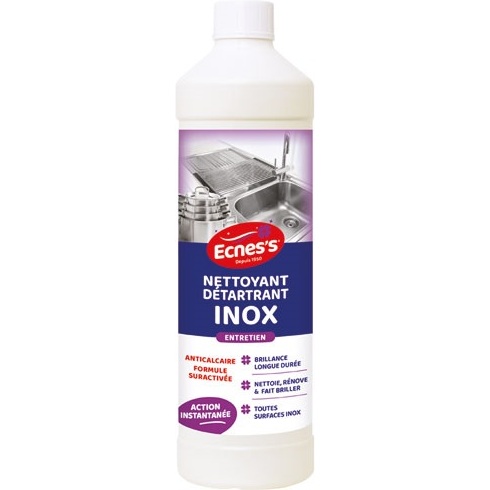 Nettoyant détartrant Inox Ecnes's - Flacon de 1 Litre