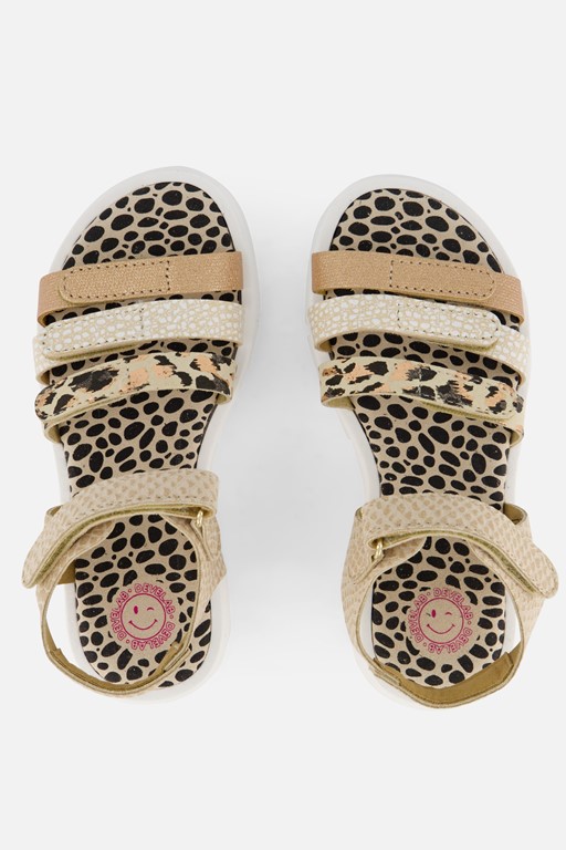Develab Sandalen beige Leer