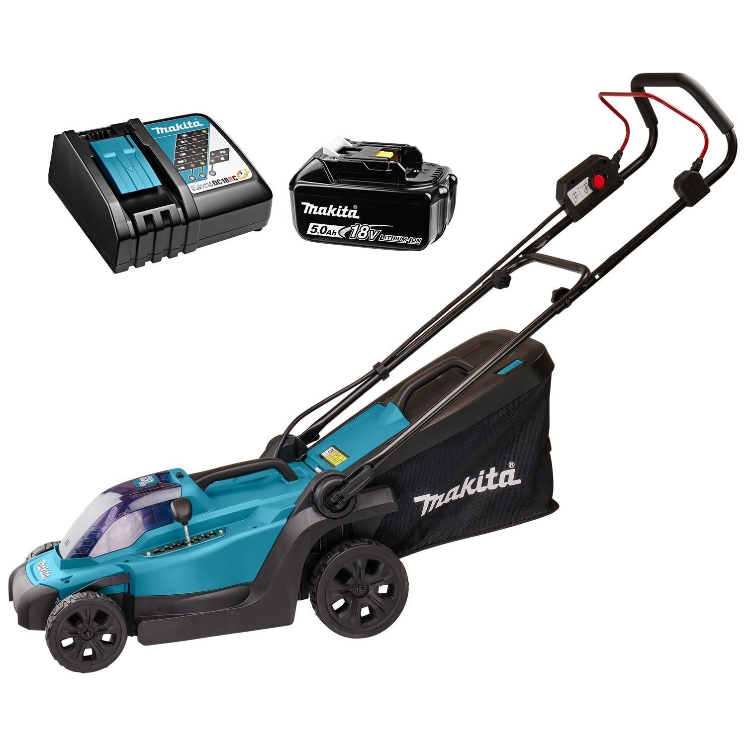 Makita DLM330RT Accu Grasmaaier 33cm 18V 5.0Ah