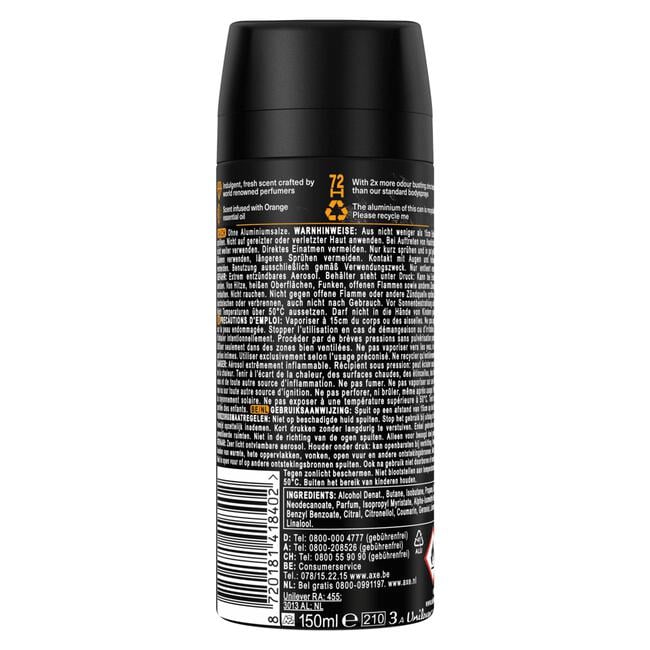 AXE Fine Fragrances Bodyspray Black Vanilla 150 ML