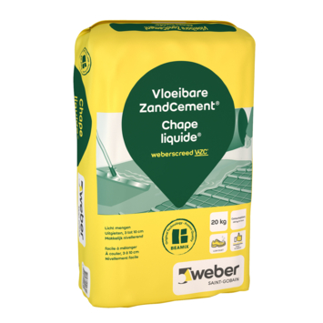 Weber Beamix vloeibare zandcement 20 kg