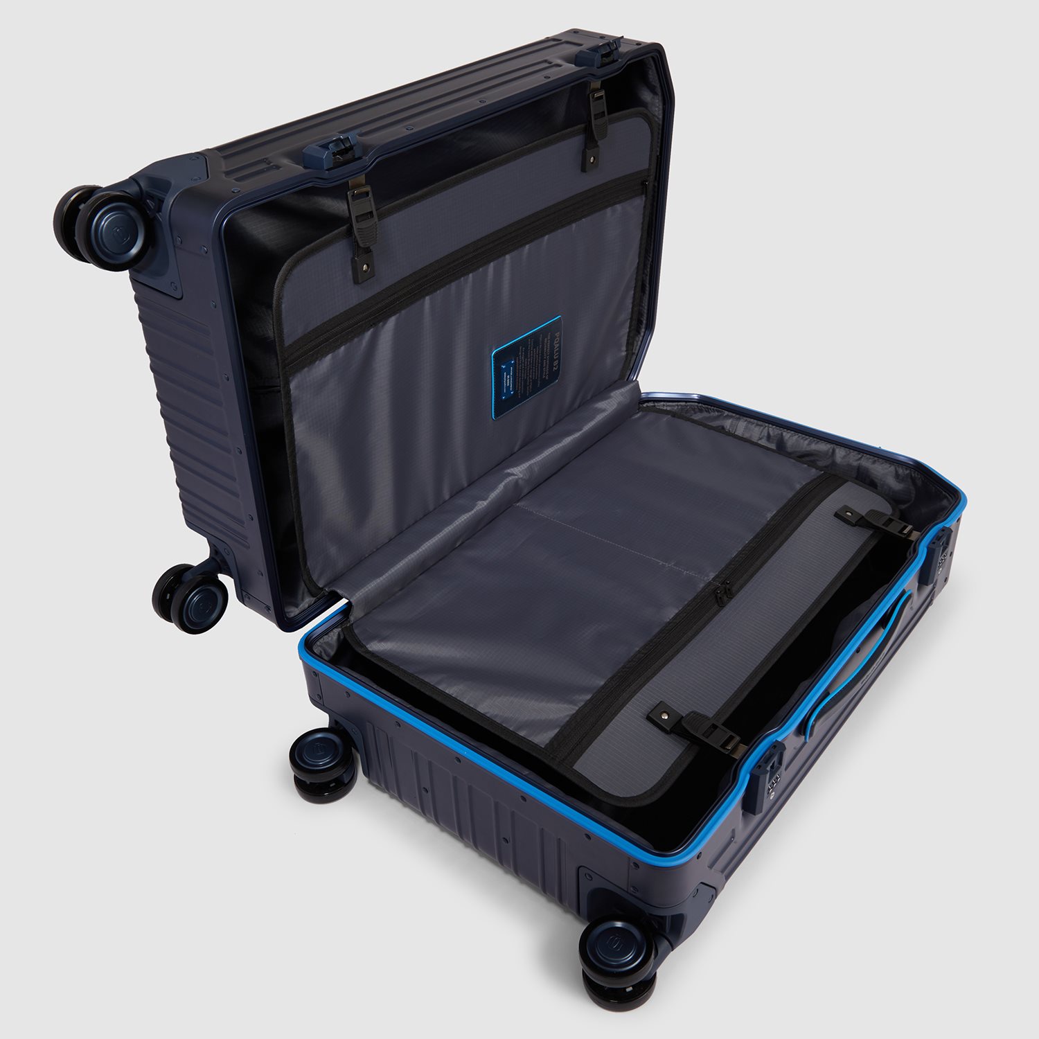 Piquadro ALU-B2 Medium Trolley 69 blue