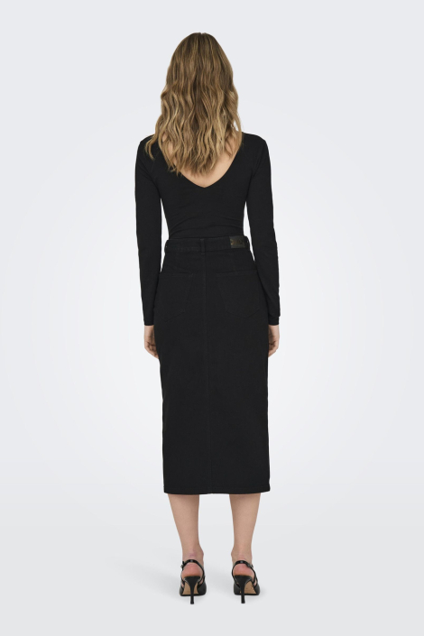 Only zwarte dames rok