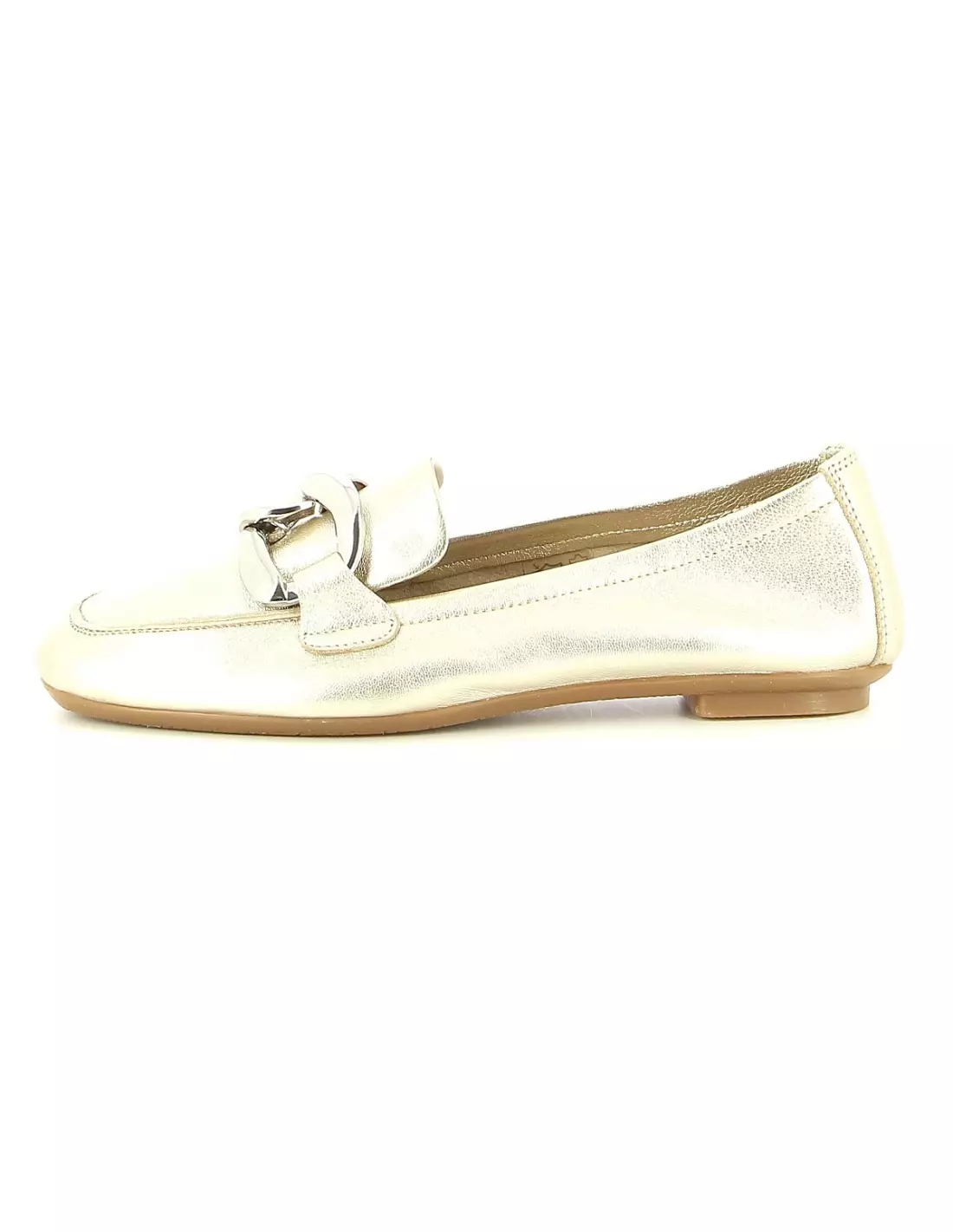 REQINS HASTER - Mocassins & bateaux CuirEclatPlatine