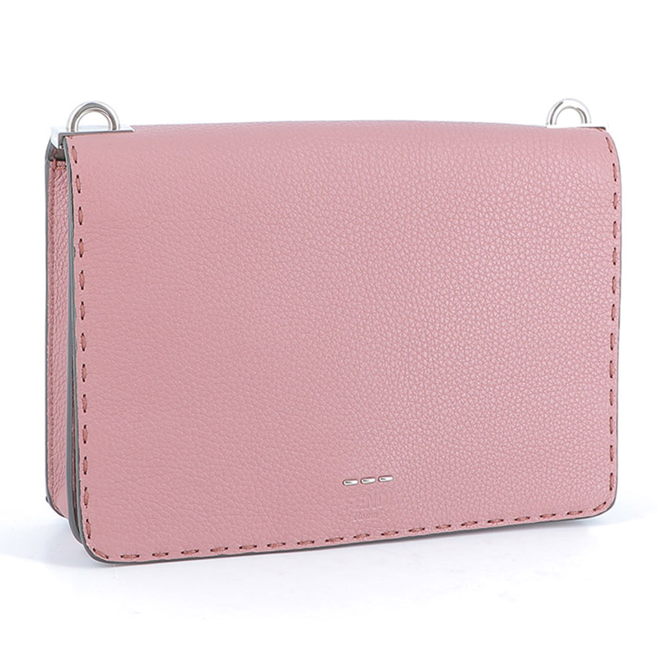 Fendi Sac bandoulière Fendi en Cuir grainé rose Etat: Parfait état - Longueur 23 cm