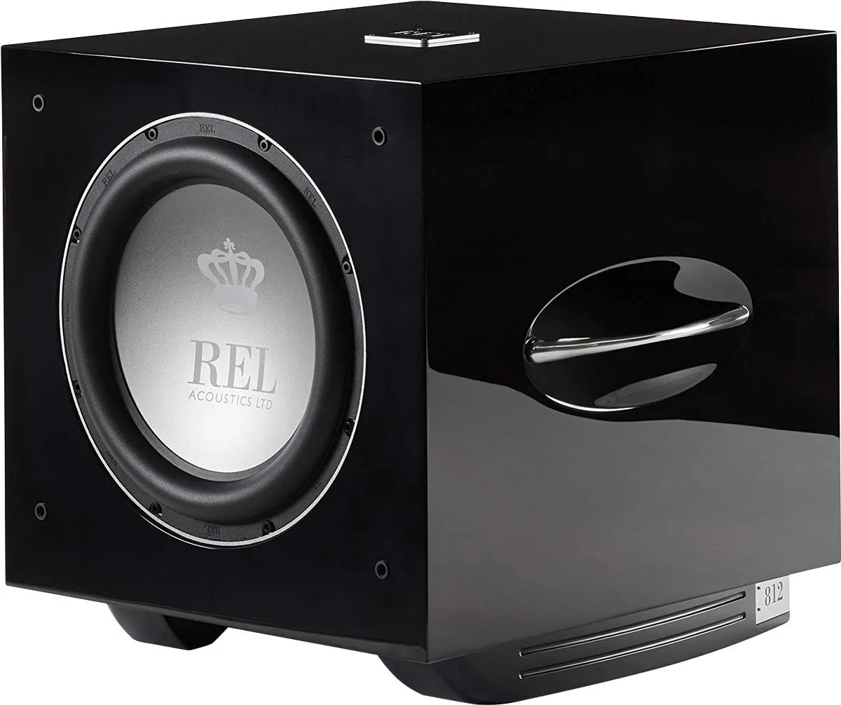 REL S812 Noir Caissons de basses