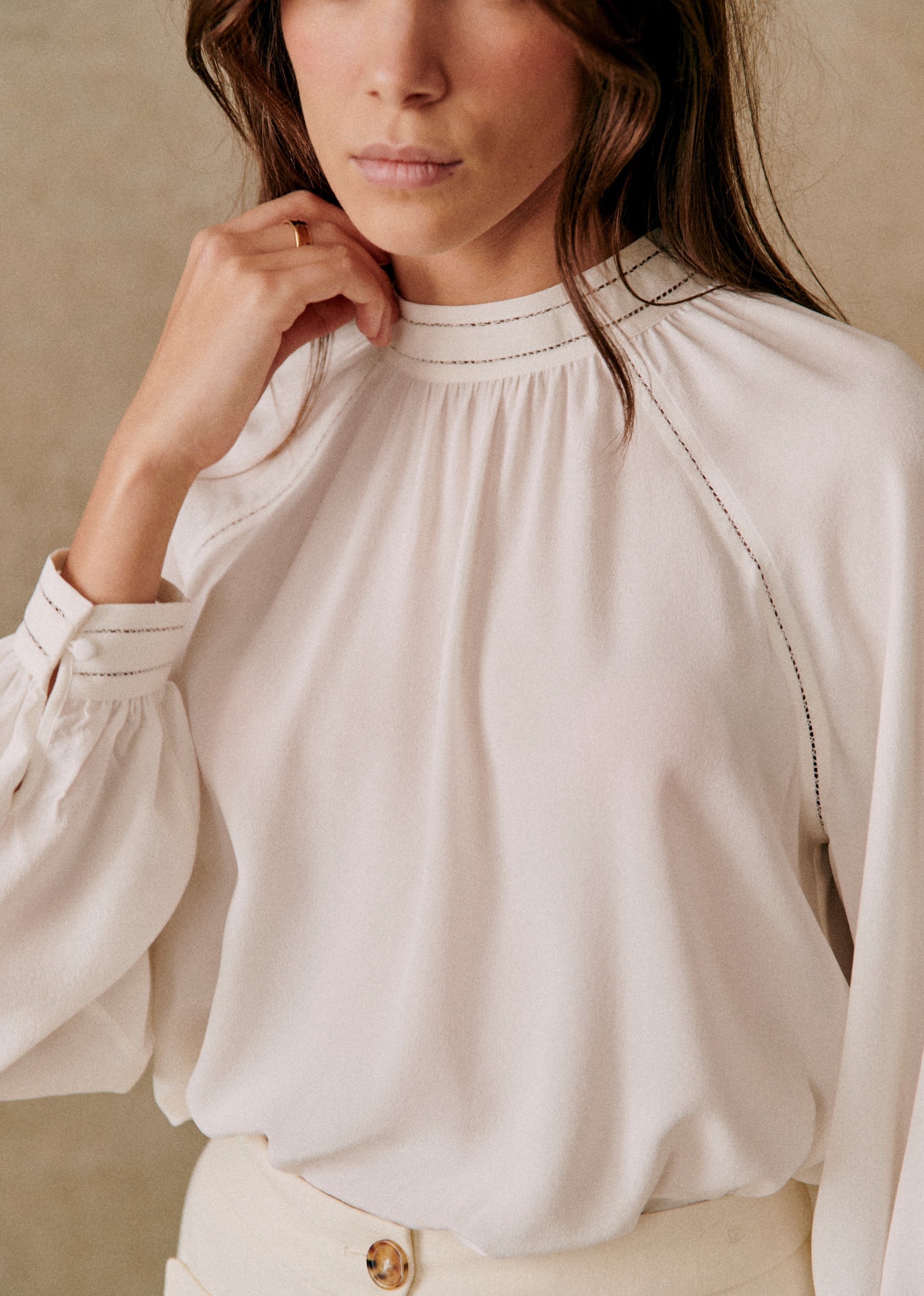 Blouse Utopie - Ecru - E-SHOP/CHEMISES & BLOUSES 5905276