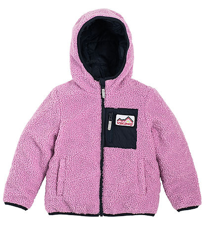 Viking Fleecejacke - Umkehrbar - Spielzeit - Lavender