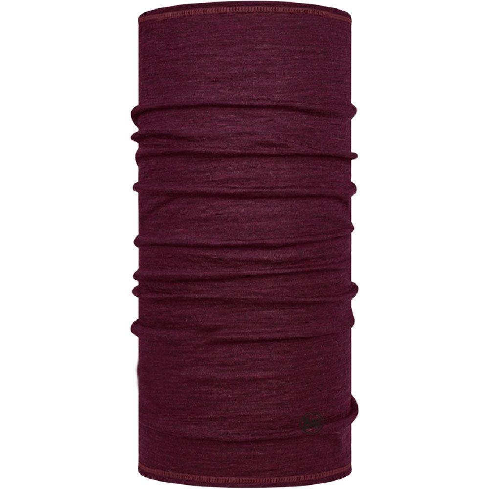 BUFF® Merino Lightweight Schlauchschal Damen solid garnet