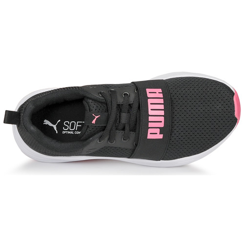 Puma - JR PUMA WIRED RUN - Noir / Blanc / Rose