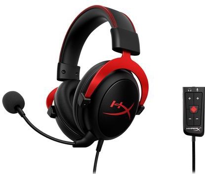HyperX - Cloud II - Gamingheadset - Zwart-Rood