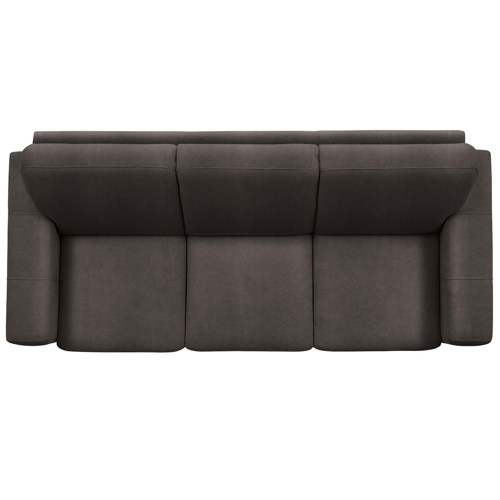polsterpower 3-Sitzer-Sofa - Saddle anthrazit - Basismodell