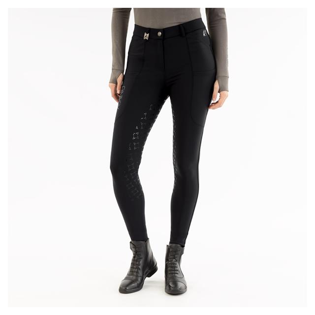 Paardrijbroek ANKY Amplify Full Grip Zwart