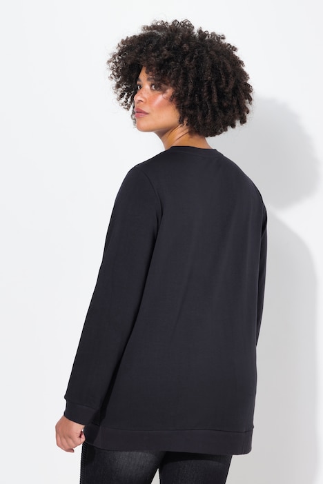 Sweatshirt, verziertes Augen-Motiv