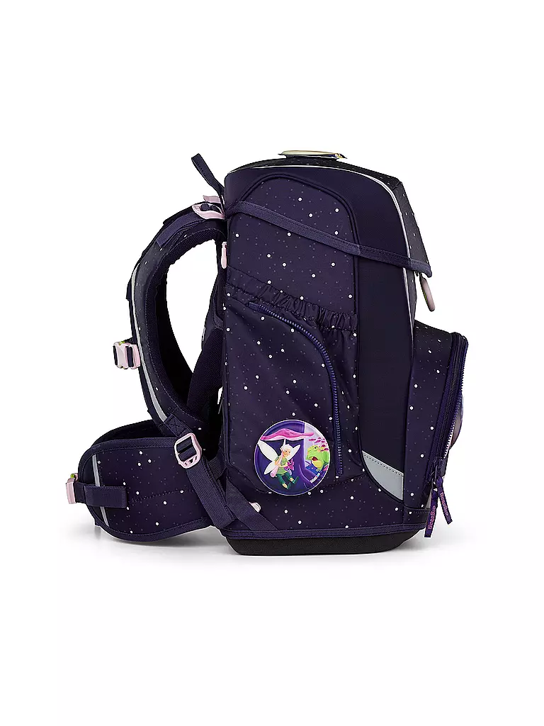 ERGOBAG Schultasche Set 5tlg AmBärzonas CUBO Neo  dunkelblau