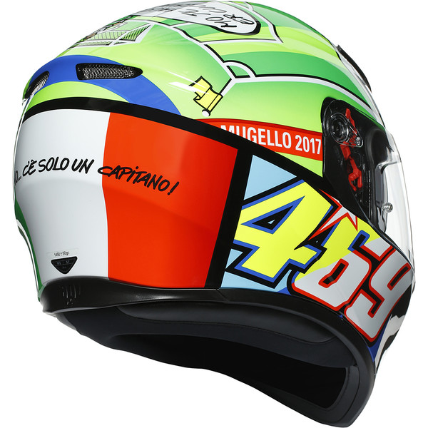 AGV - Casque K3 SV Rossi Mugello 2017 Multicolore