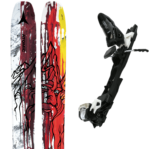 Pack ski de randonnée ATOMIC BENT 110 + Fix