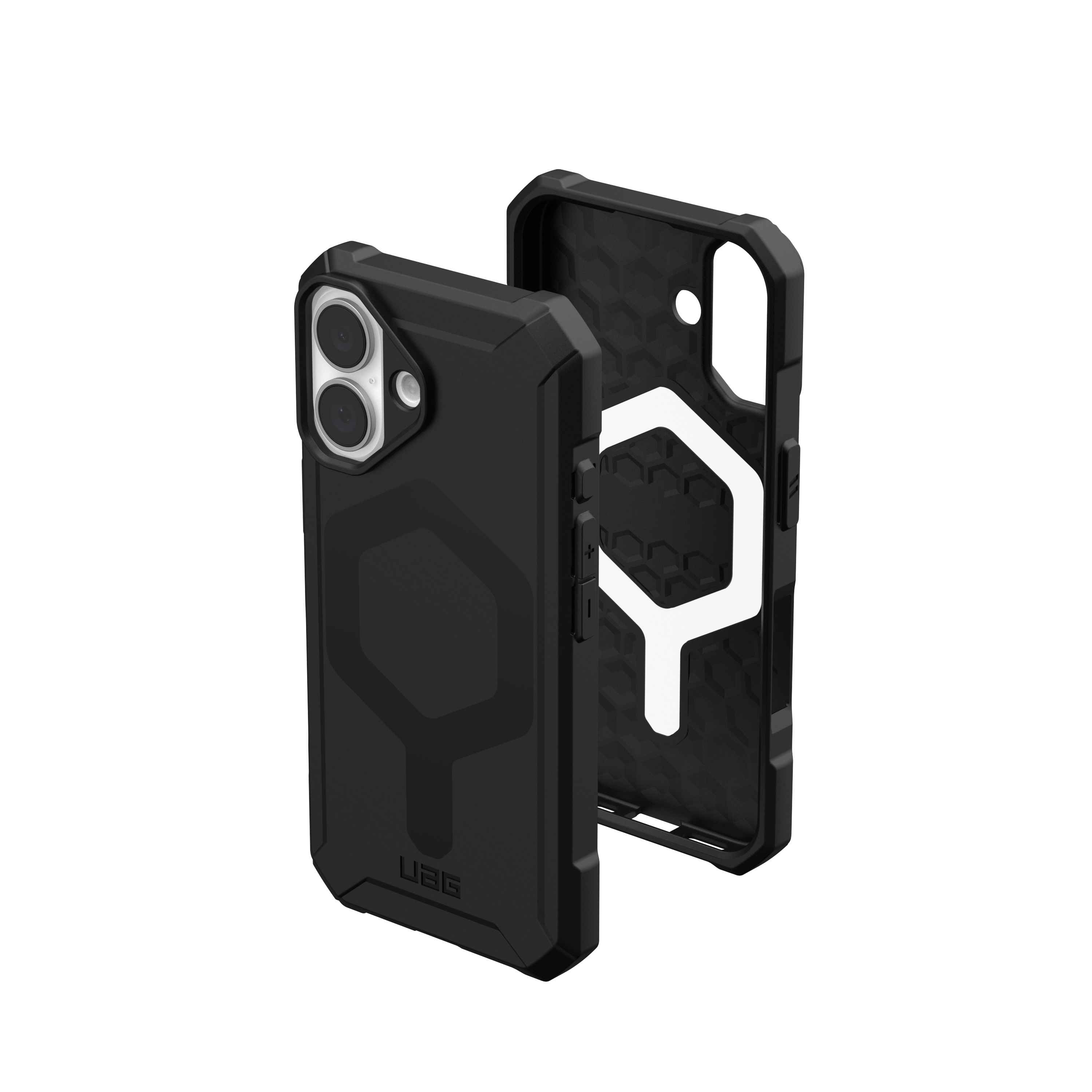 iPhone 16 MagSafe Schutzhülle Essential Armor (114450114040) - Schwarz