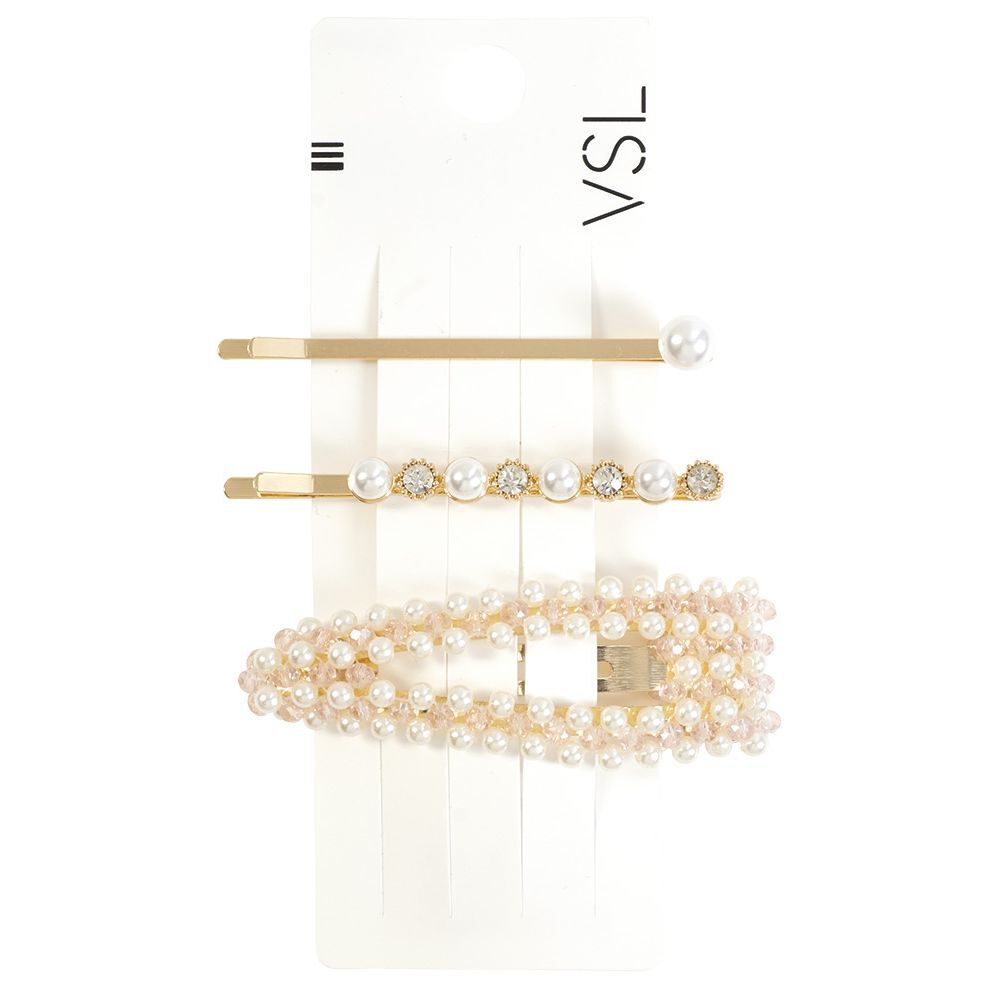 Barrettes x3