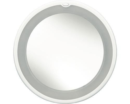 Flexibele cosmeticaspiegel met 5x vergroting en verlichting