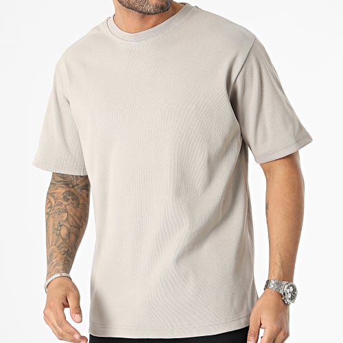 Tee Shirt Oversize Large Beige