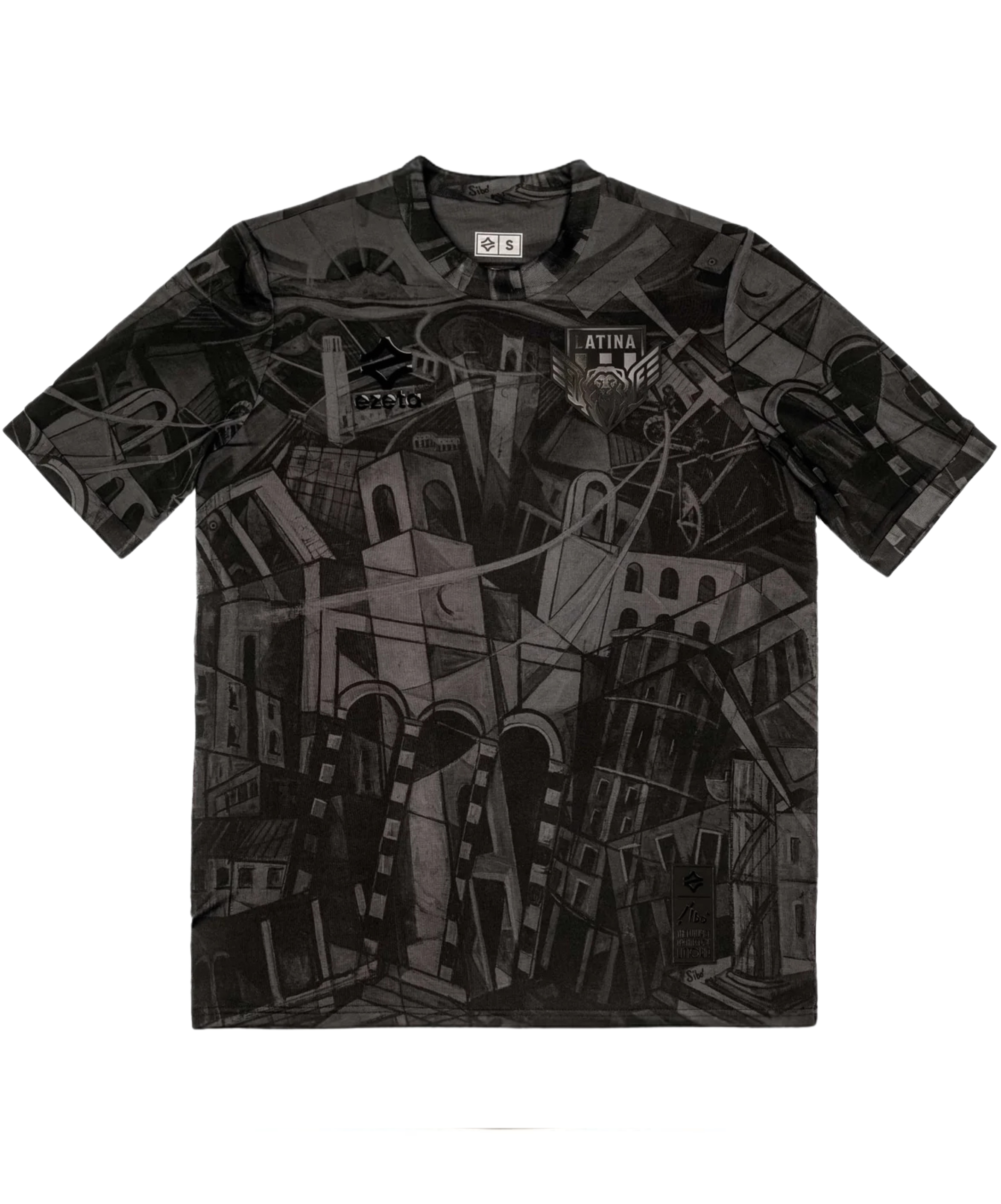 Latina Calcio Special Edition Voetbalshirt Sibò Blackout 2025 - Voetba
