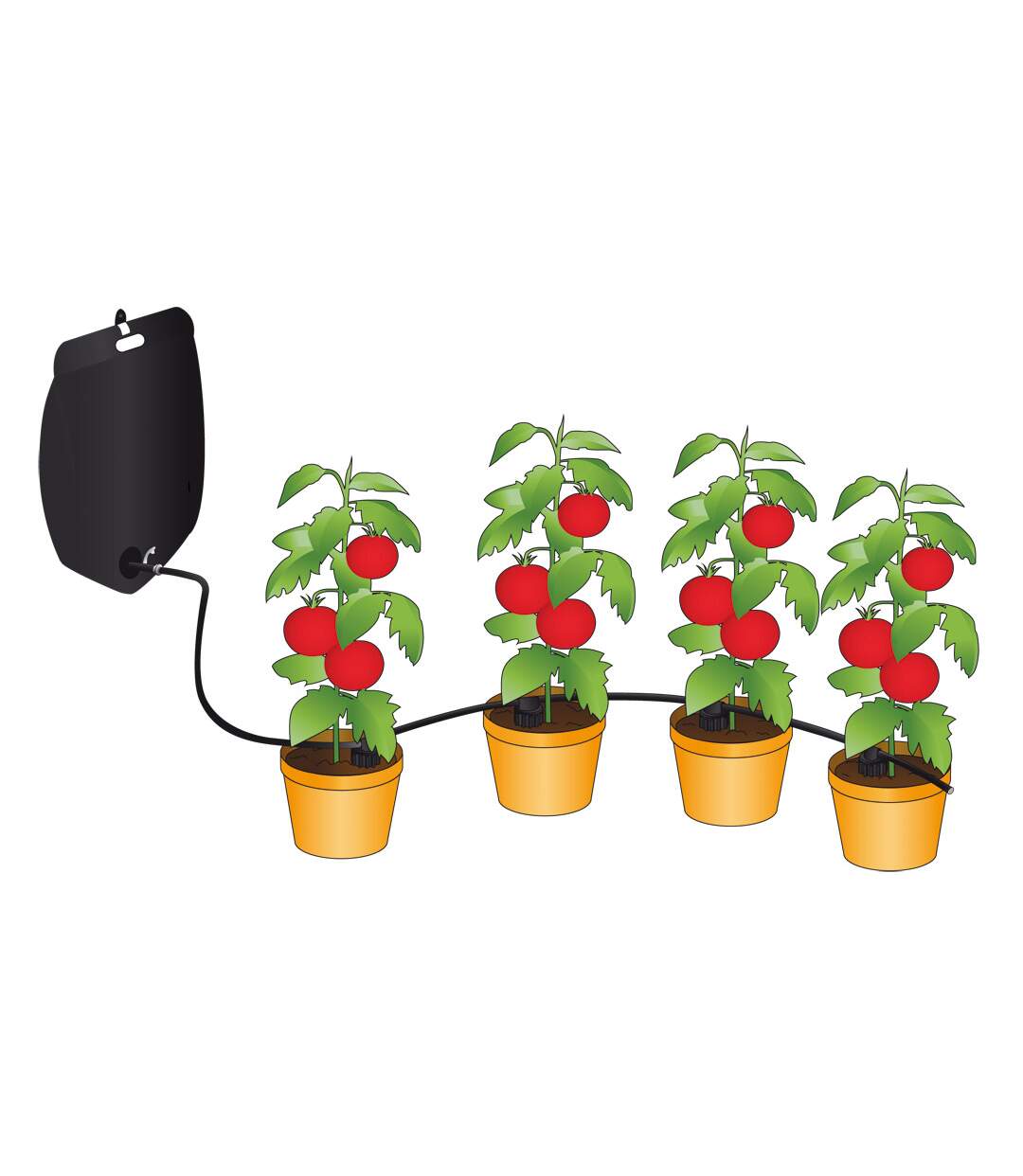 Kit d'arrosage  goutte à goutte 6 plantes