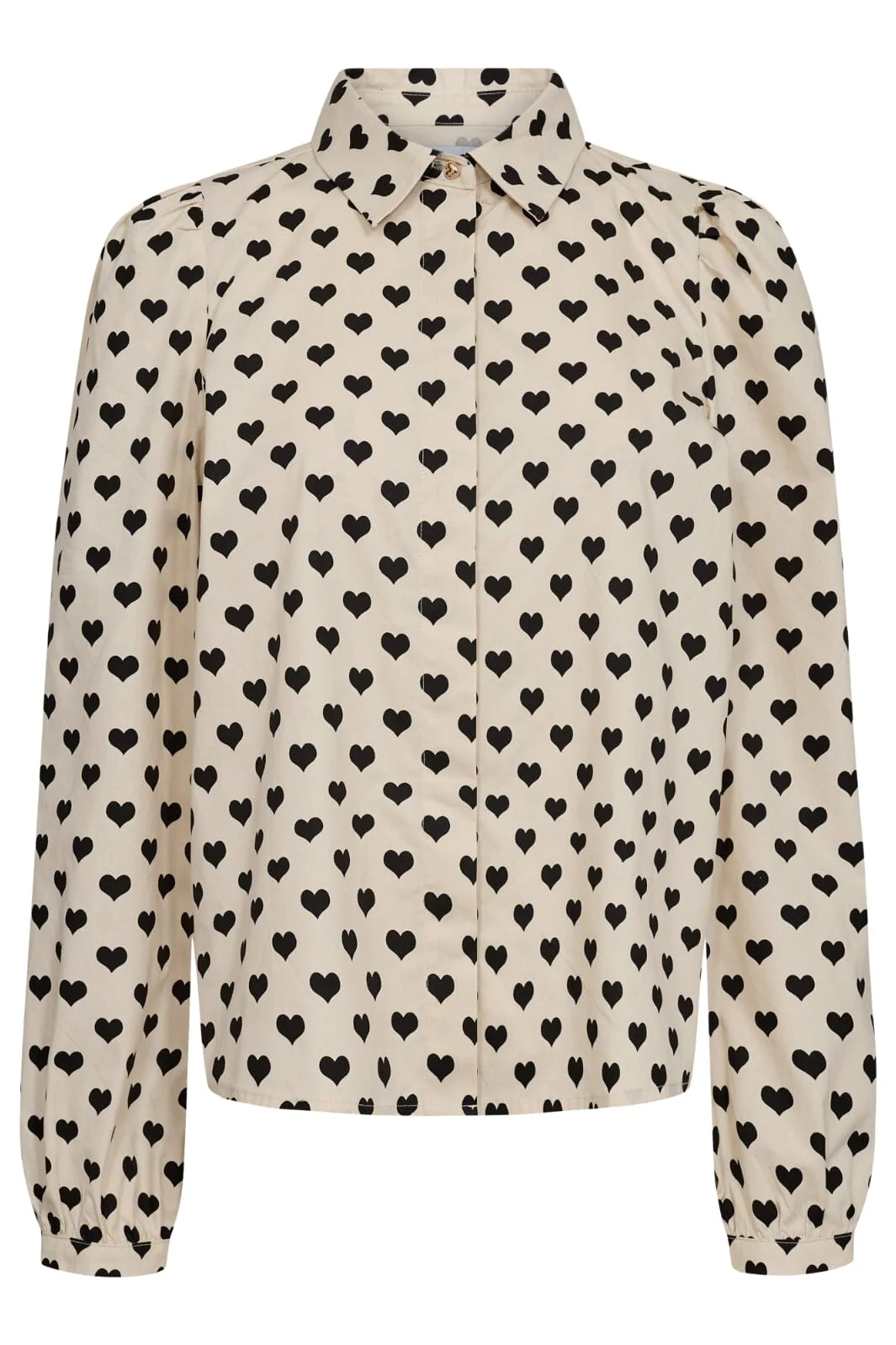 Liberte Flora-Ls-Blouse black heart