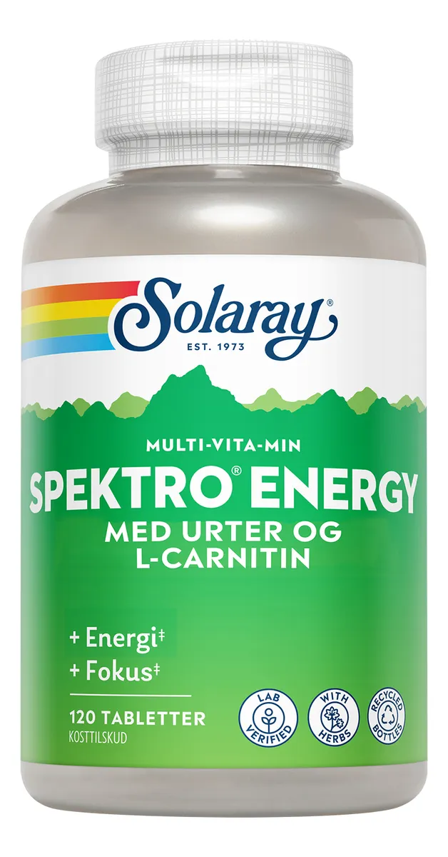 Solaray Spektro Energy - 120 tabl.