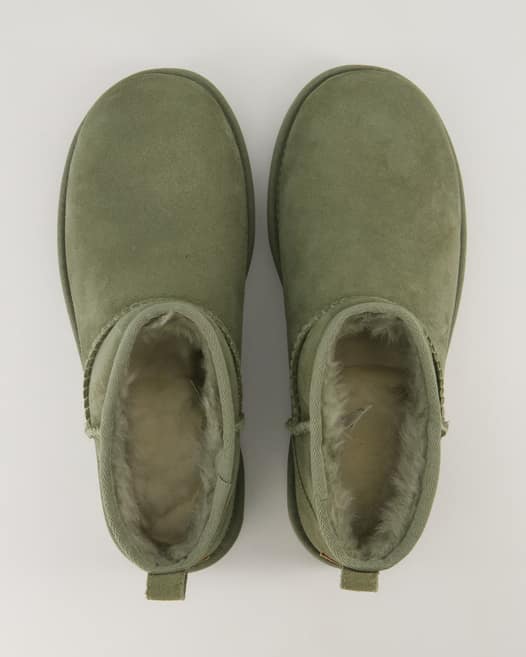 UGG W Classic Ultra Mini Winterstiefel in Grün