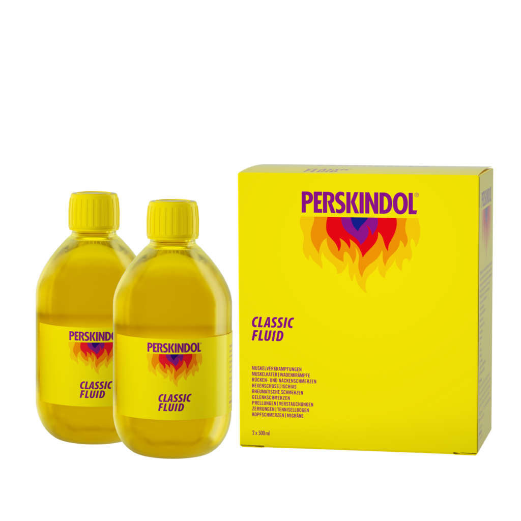 PERSKINDOL Classic Fluid<br>2 × 500 ml, Flasche, Lösung zur Anwendung auf der Haut